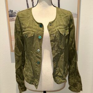 Sanctuary Utility Jacket in Olive